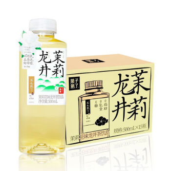 特价【果子熟了】茉莉龙井 500ml*15