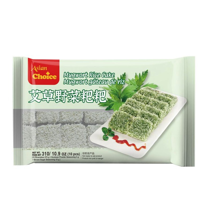 ❄️【ASIAN CHOICE】艾草野菜粑粑 310克*4