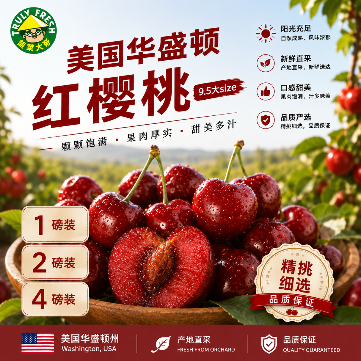 【美国】红樱桃(大)