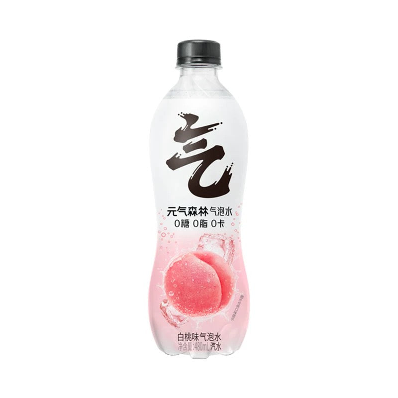 【Yuanqi Forest】 White peach flavored sparkling water 480ml*15