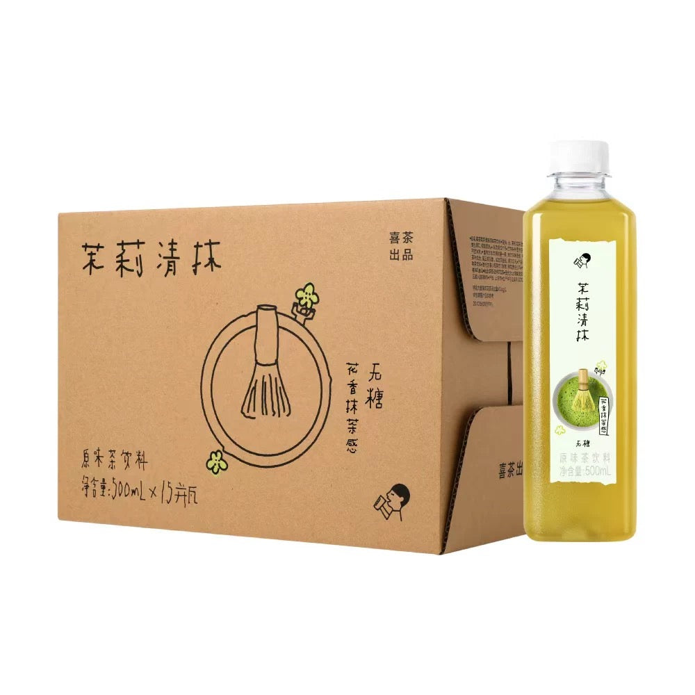 【喜茶】茉莉清抹 无糖原味茶 500ml*15