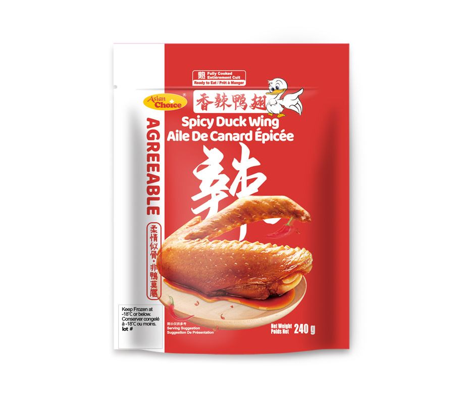 ❄️ 【ASIAN CHOICE】香辣鸭翅/鸭骨架/鸭脖组合 3种3包
