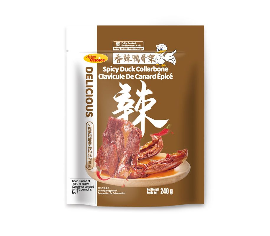 ❄️ 【ASIAN CHOICE】香辣鸭翅/鸭骨架/鸭脖组合 3种3包