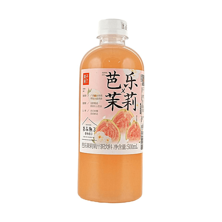 【果子熟了】芭乐茉莉 果汁茶 500ml*15