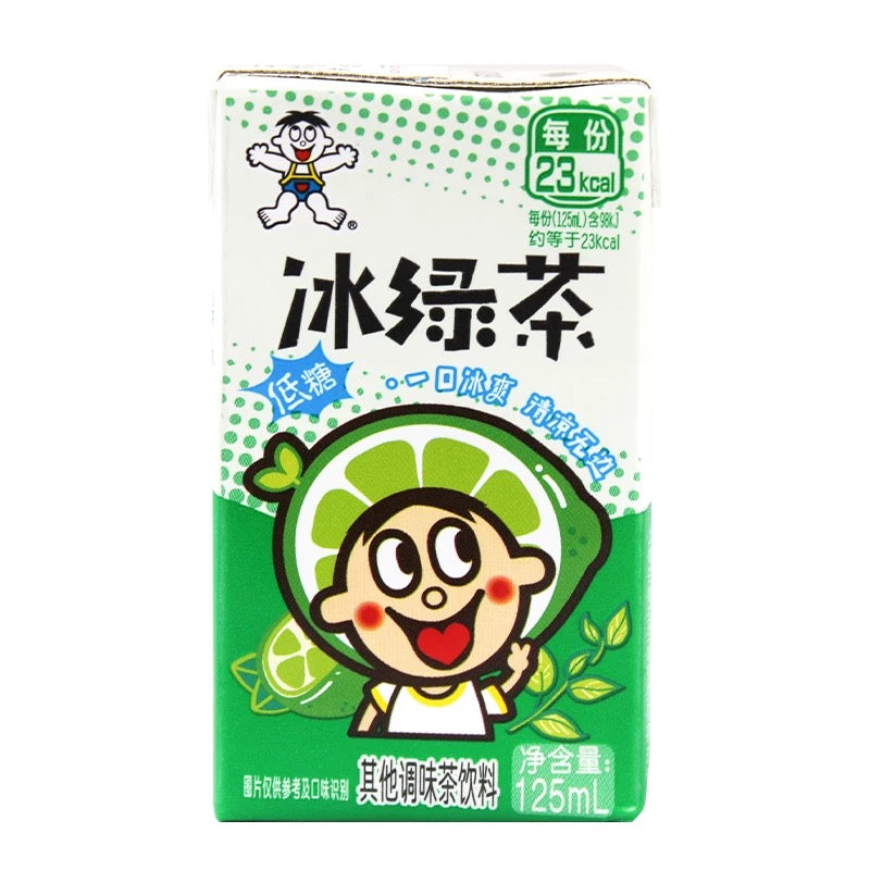 【旺仔】纸盒 冰绿茶 125ml*36