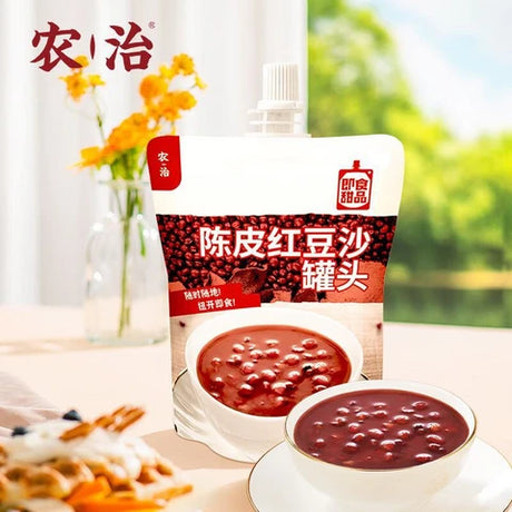 【农治】陈皮红豆沙罐头 (180克*3)*2