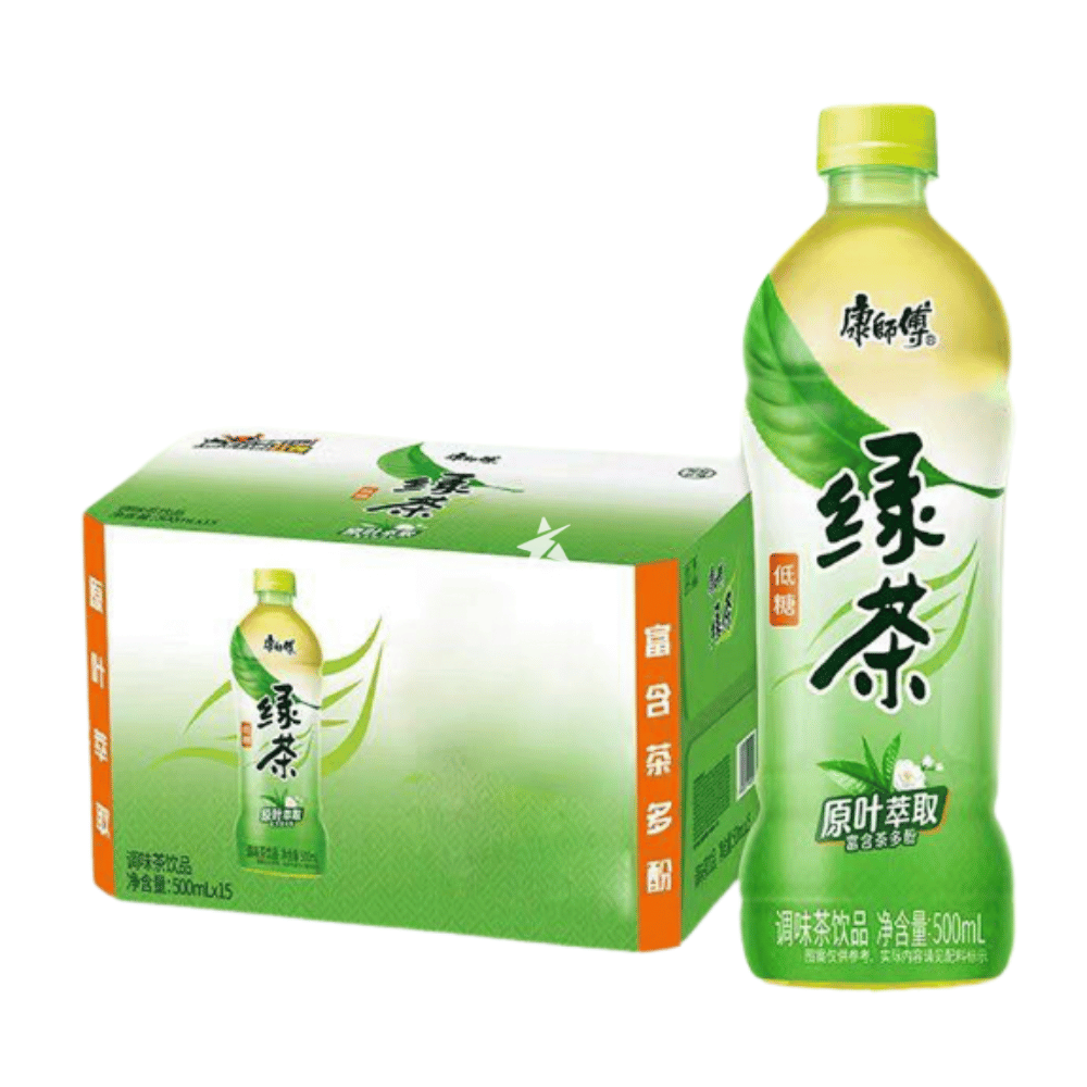 【康师傅】低糖 绿茶(茉莉味)500ml*15