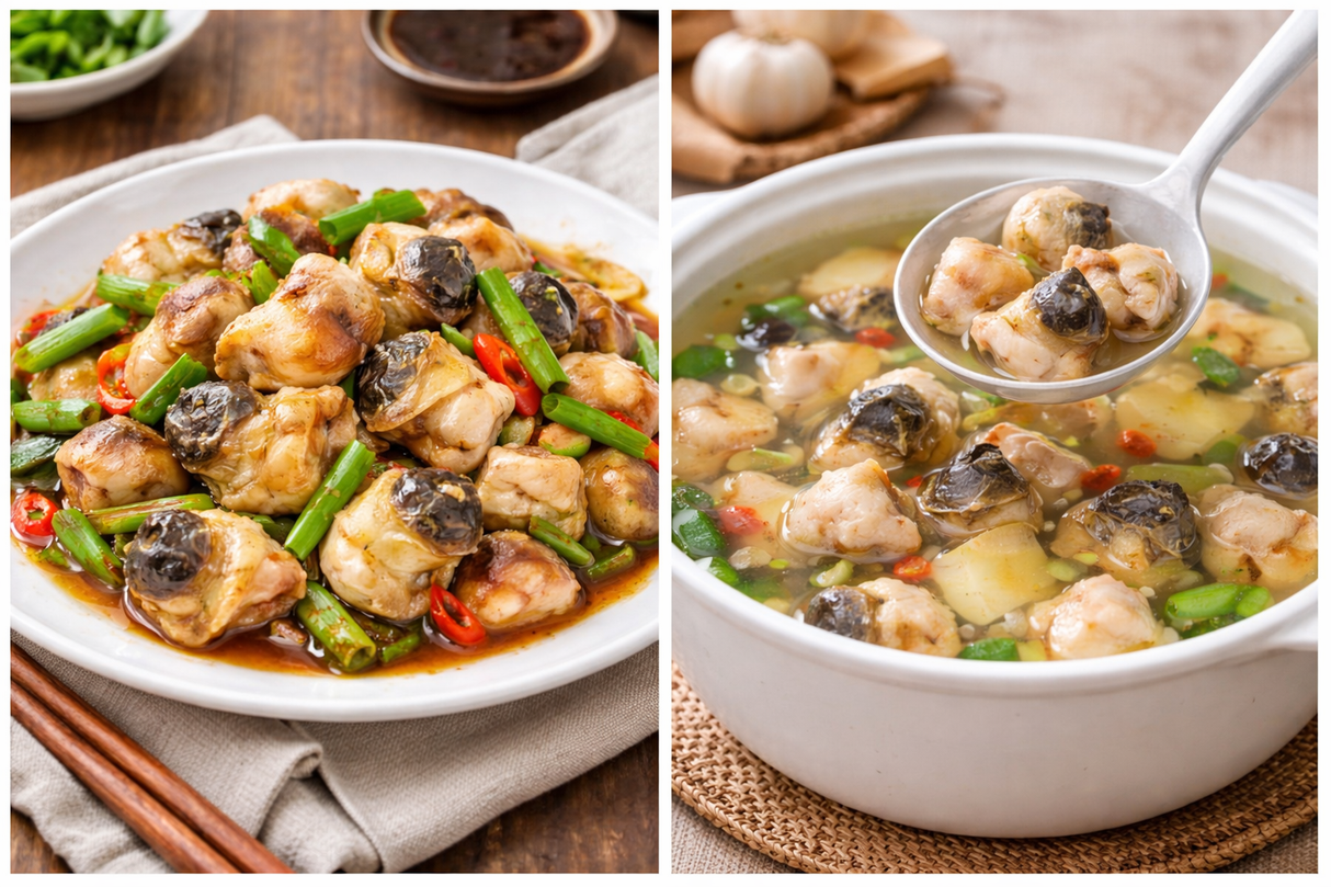 Excellent replay! This week only: Wild Red Whelk Head (2 lbs) Conch Meat