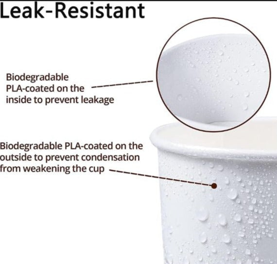 薅羊毛【中国】White paper bowl 360ml 50pcs