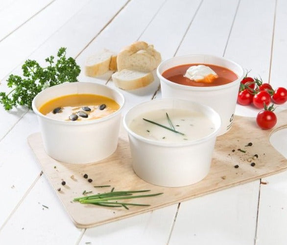 薅羊毛【中国】White paper bowl 360ml 50pcs