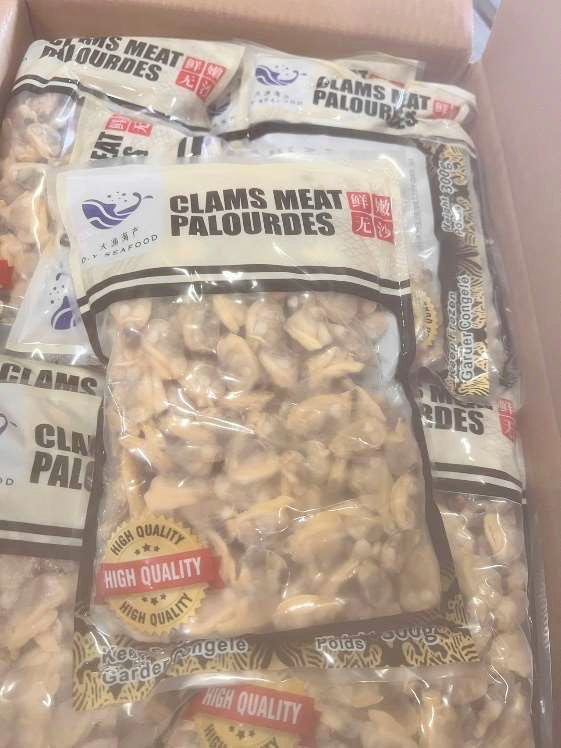 ❄️【Dayu Seafood】Sand-free clam meat 380g*3