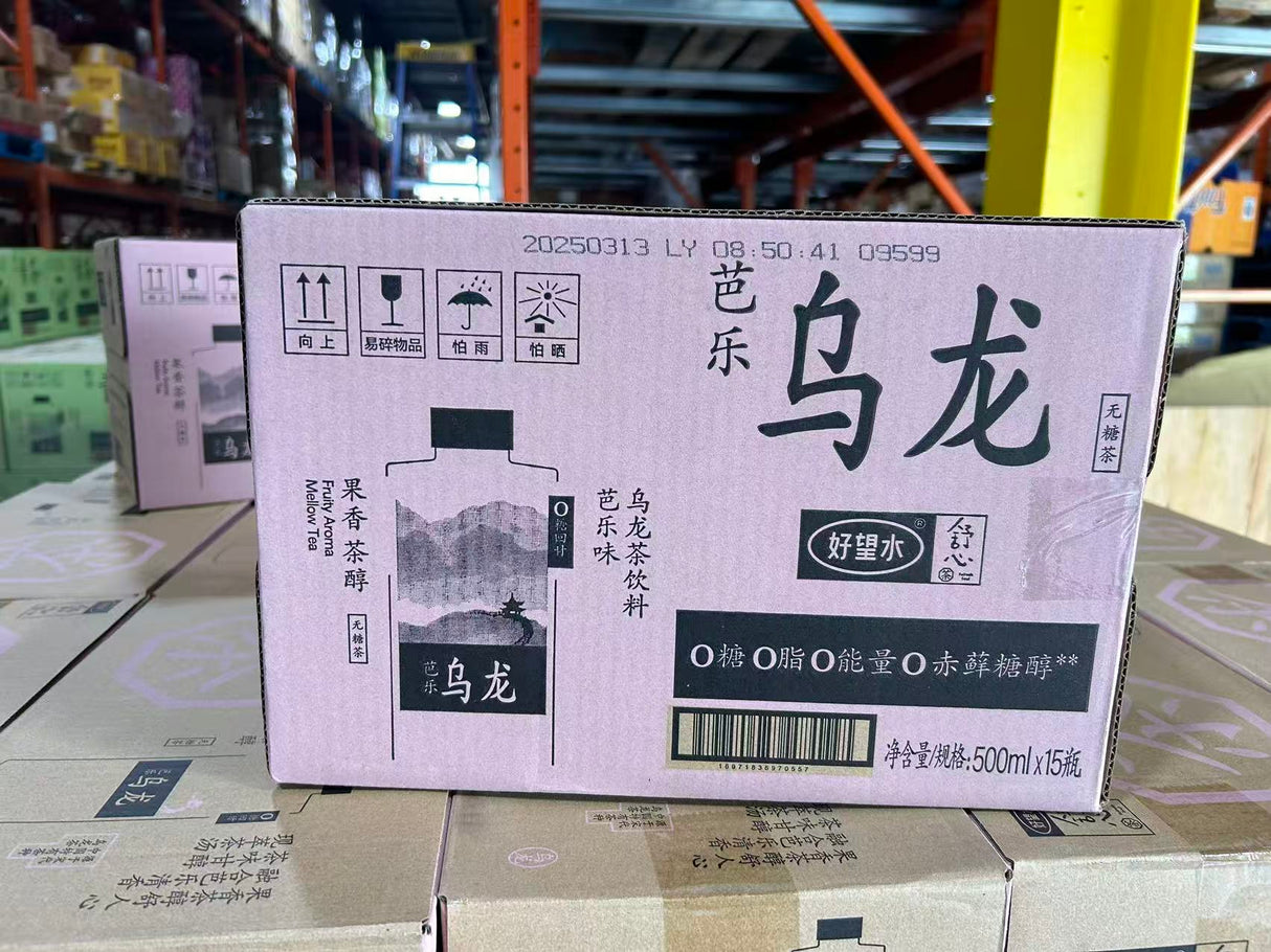 【好望水】无糖茶 芭乐乌龙 500ml*15