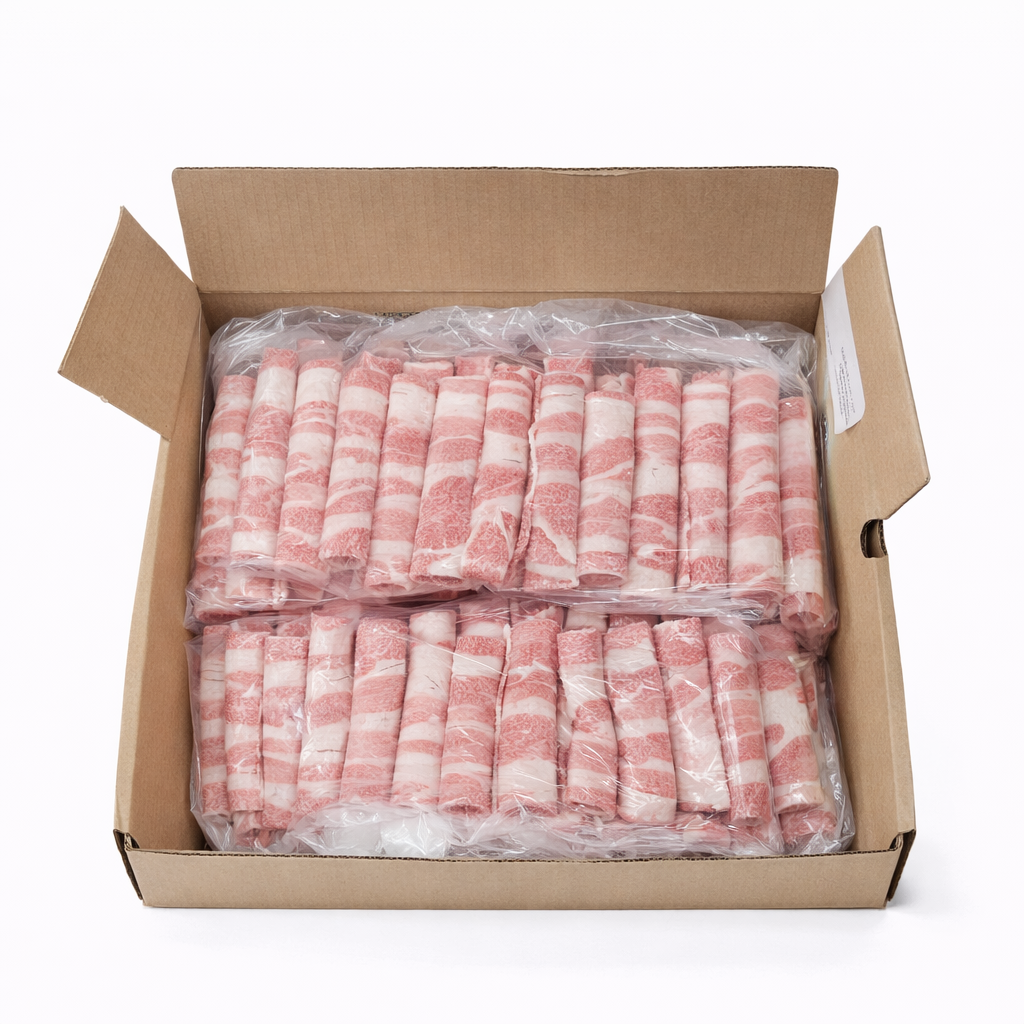 ❄️【CANADIAN BEEF】全自然五花肥牛卷 1盒4磅