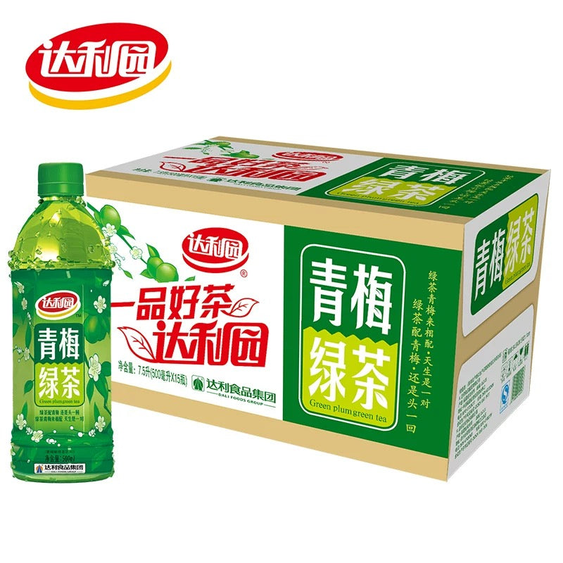 特价【达利园】青梅绿茶 500ml*15