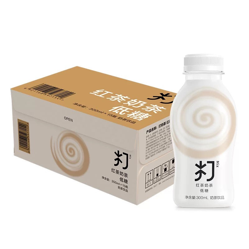 【农夫山泉】低糖 打奶茶 红茶奶茶 300ml*15