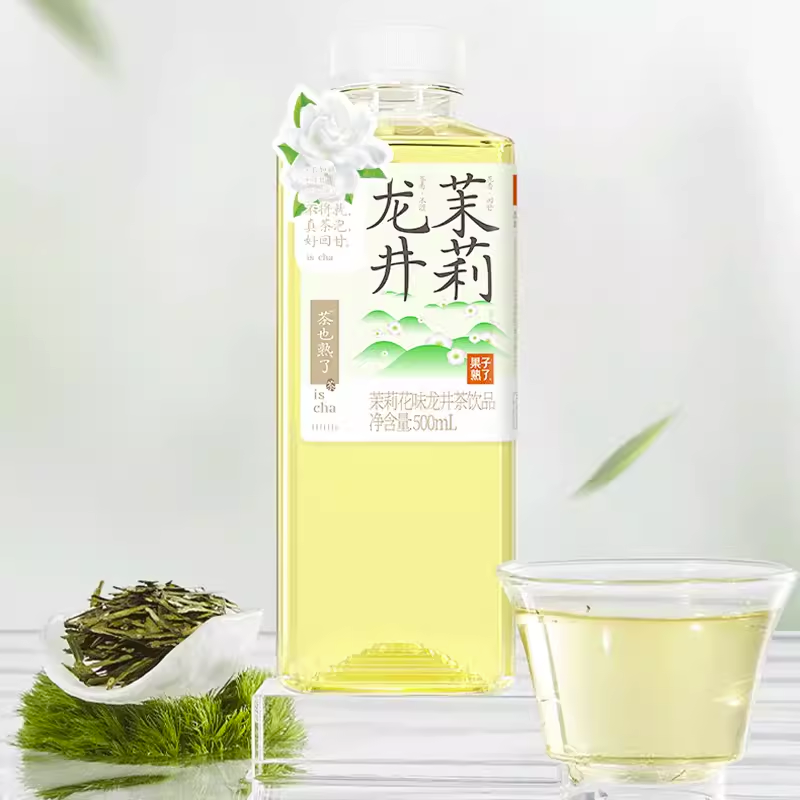特价【果子熟了】茉莉龙井 500ml*15