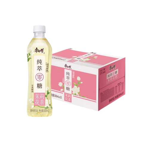 【康师傅】纯萃零糖 茉莉花茶 500ml*15