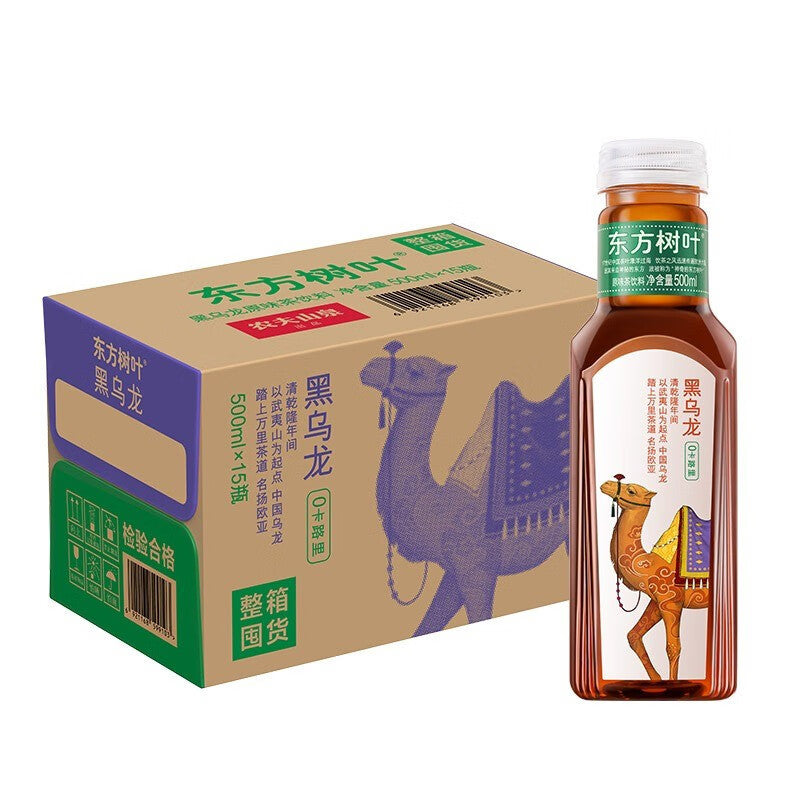 【农夫山泉】东方树叶 黑乌龙茶  500ml*15