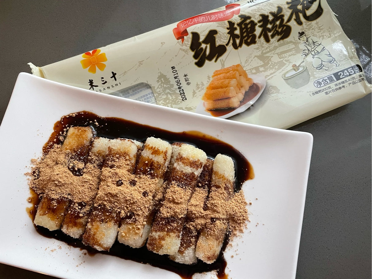 ❄️【Mi Shisan】Brown sugar glutinous rice cake 245g*6