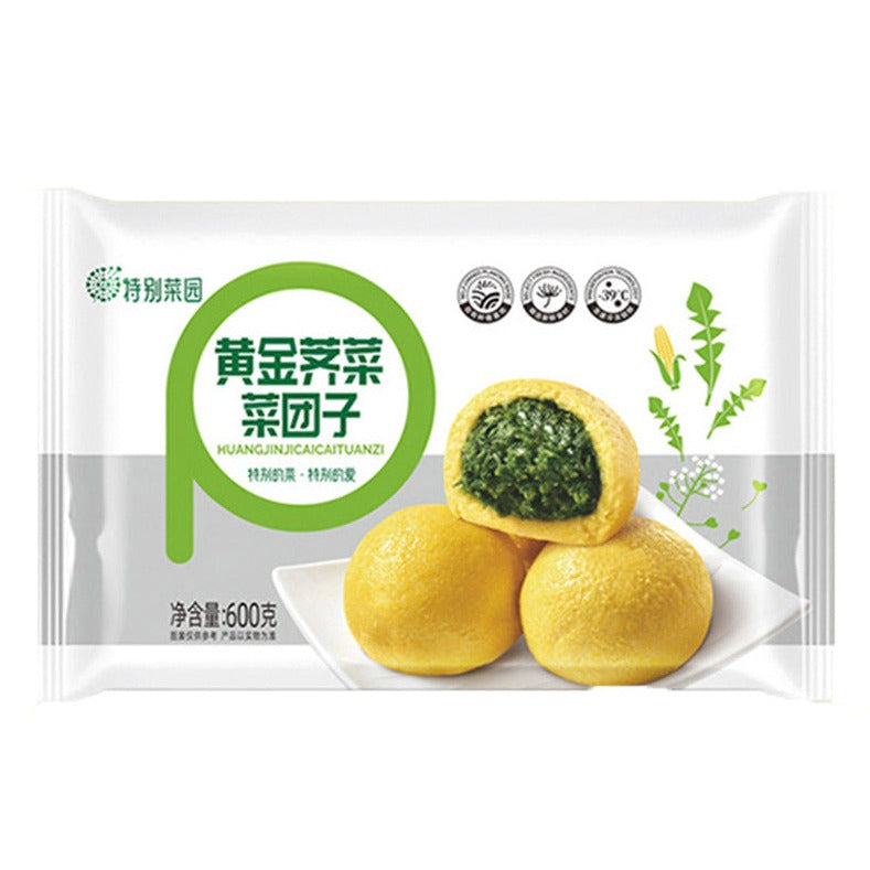 ❄️【特别菜园】黄金荠菜菜团子