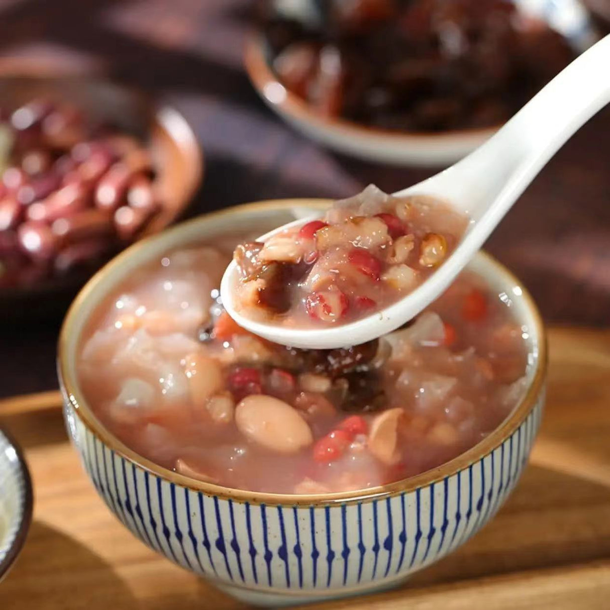 【达利园】桂圆银耳八宝粥 360克*12