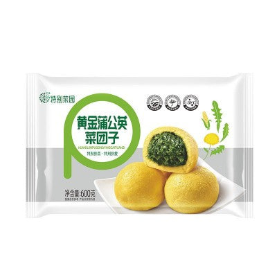 ❄️【Special Garden】Golden Shepherd's Purse/Dandelion Vegetable Dumplings 2 types 4 packs