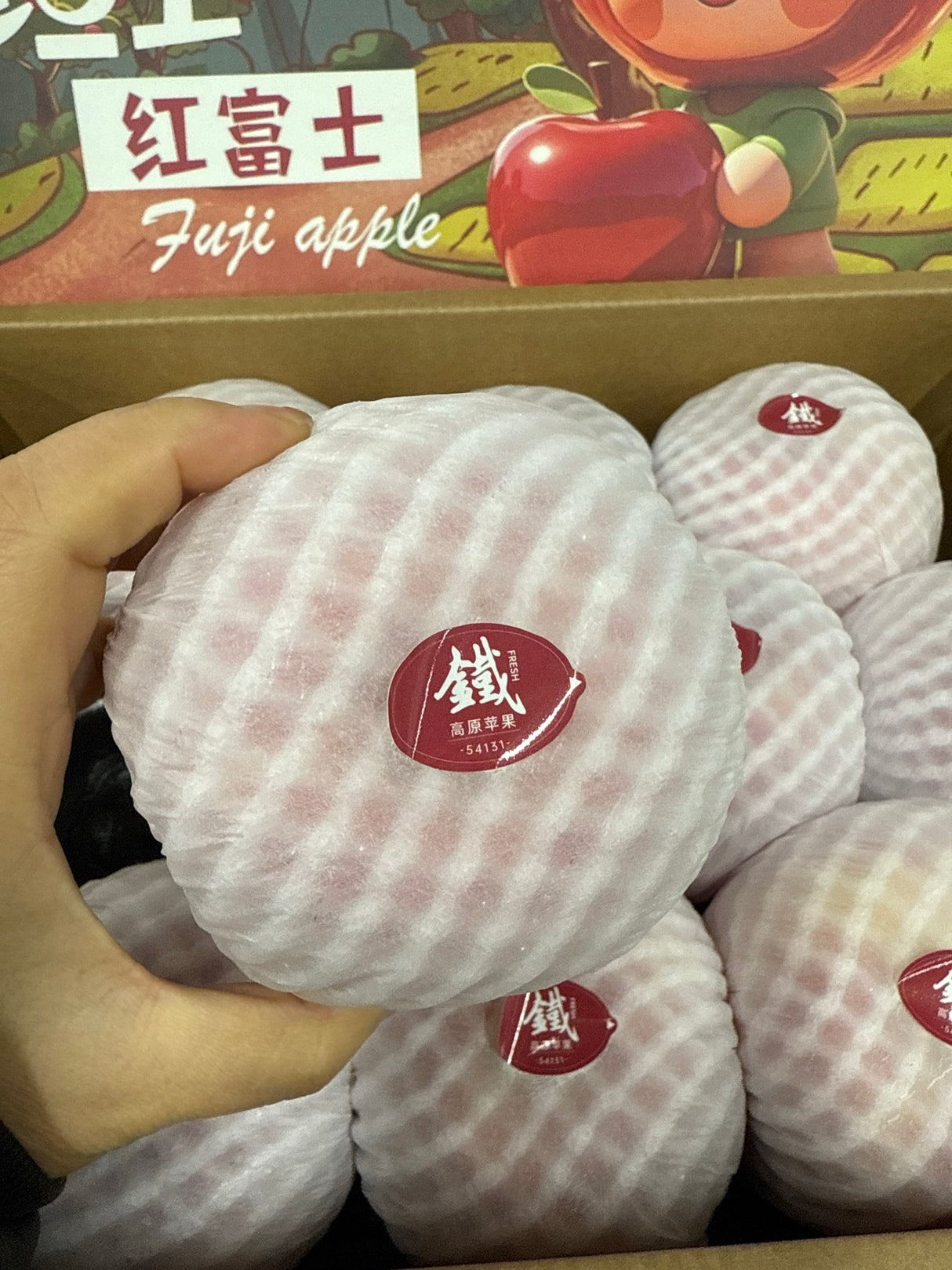 【垣上】红富士苹果礼盒 1盒2.5公斤