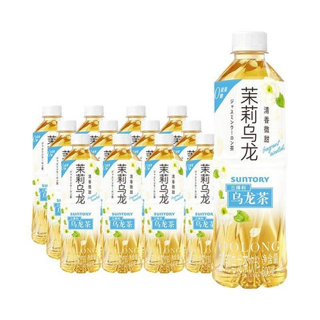 【三得利】无糖茉莉乌龙茶 500ml*15