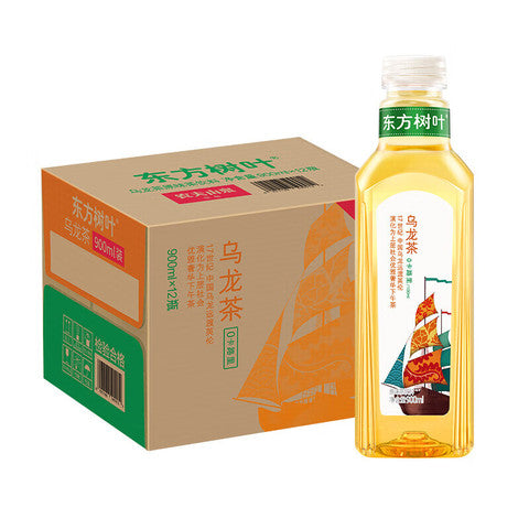 【农夫山泉】东方树叶 无糖乌龙茶 900ml*12大瓶