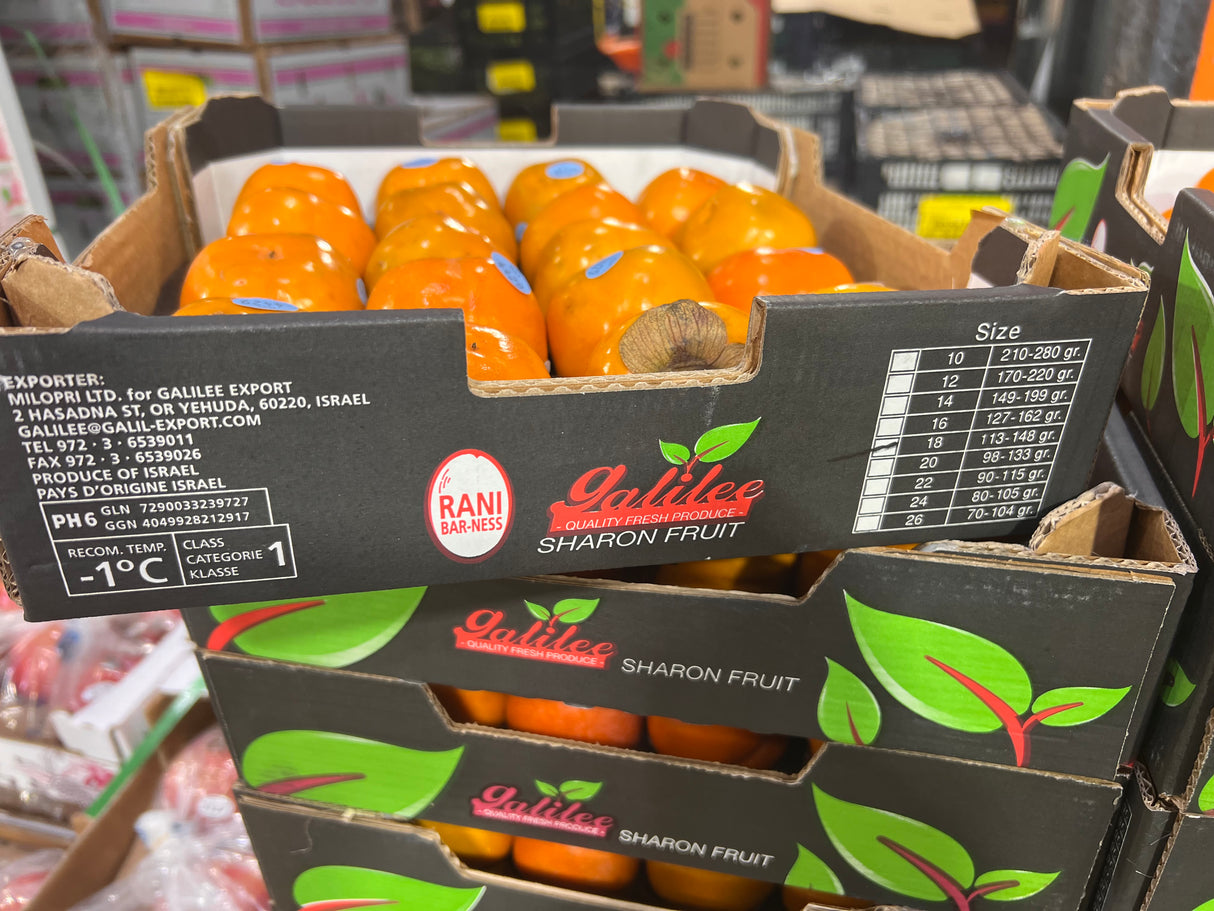 【以色列】莎伦甜柿 1盒2.4公斤