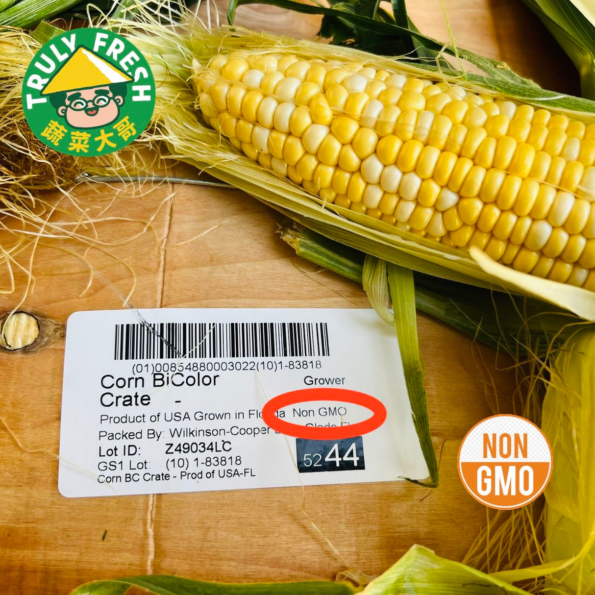 【TRULY FRESH】10 pieces of fresh non-GMO sweet corn