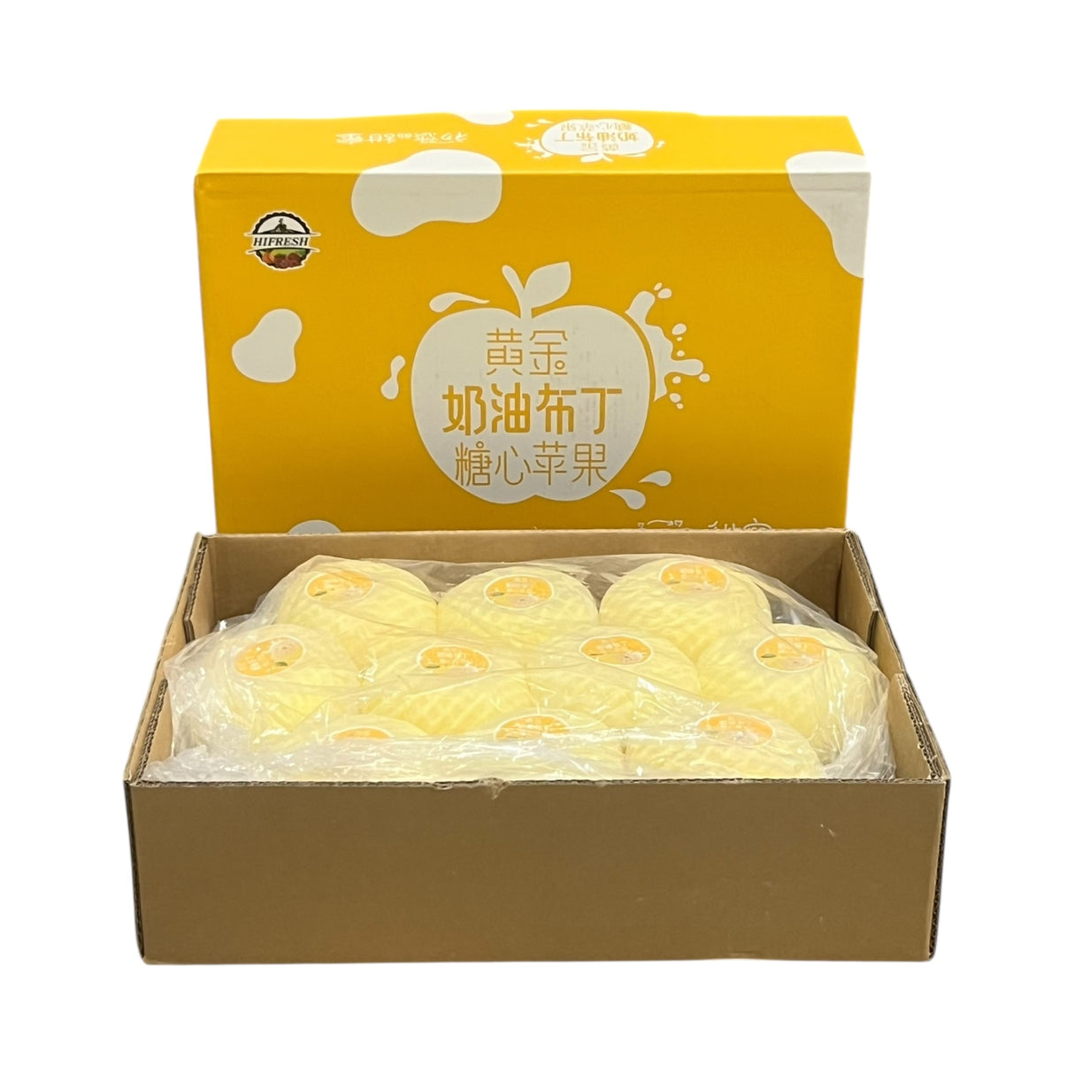 【China】Cream Pudding Candy Apple 1 Box 3kg