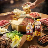 【农夫山泉】冰茶 碳酸茶饮料 600ml*15