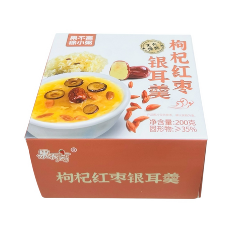 【果不离】徐小粥 枸杞红枣银耳羹