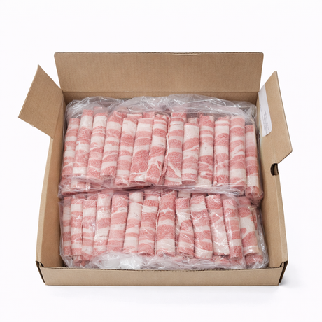 ❄️【CANADIAN BEEF】全自然五花肥牛卷 1盒4磅