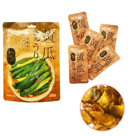 特价【超有味】黄瓜/莴笋组合 125克*4