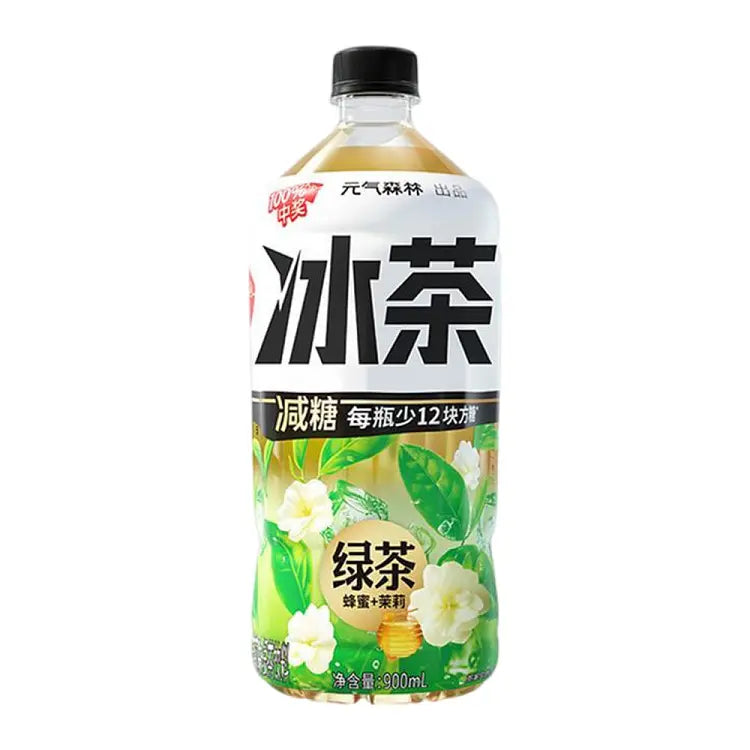 【元气森林】 冰茶 冰蜜茉莉味绿茶 减糖 大瓶