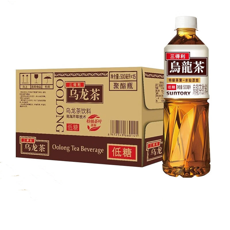 大特价【三得利】低糖乌龙茶 500ml*15