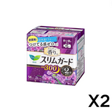 【KAO】乐而雅LAURIER  S系列超薄夜用护翼卫生巾薰衣草 - 30cm * 2