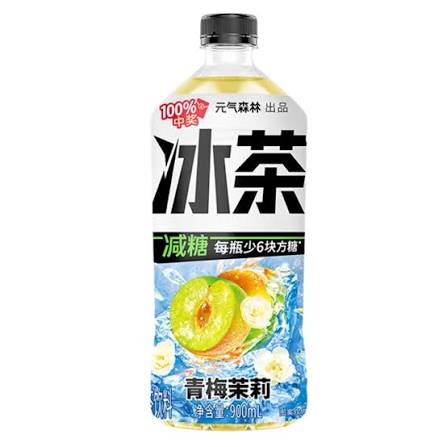 【元气森林】 冰茶 青梅茉莉 减糖 大瓶
