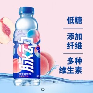 【脉动】水蜜桃口味维生素饮料 600ml*15