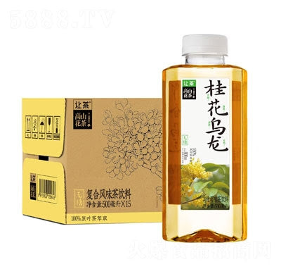 【让茶】无糖桂花乌龙茶 500ml*15