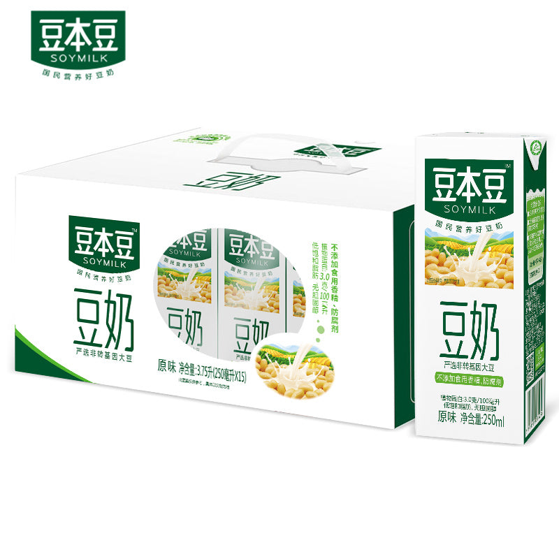 【豆本豆】豆奶 250ml*12